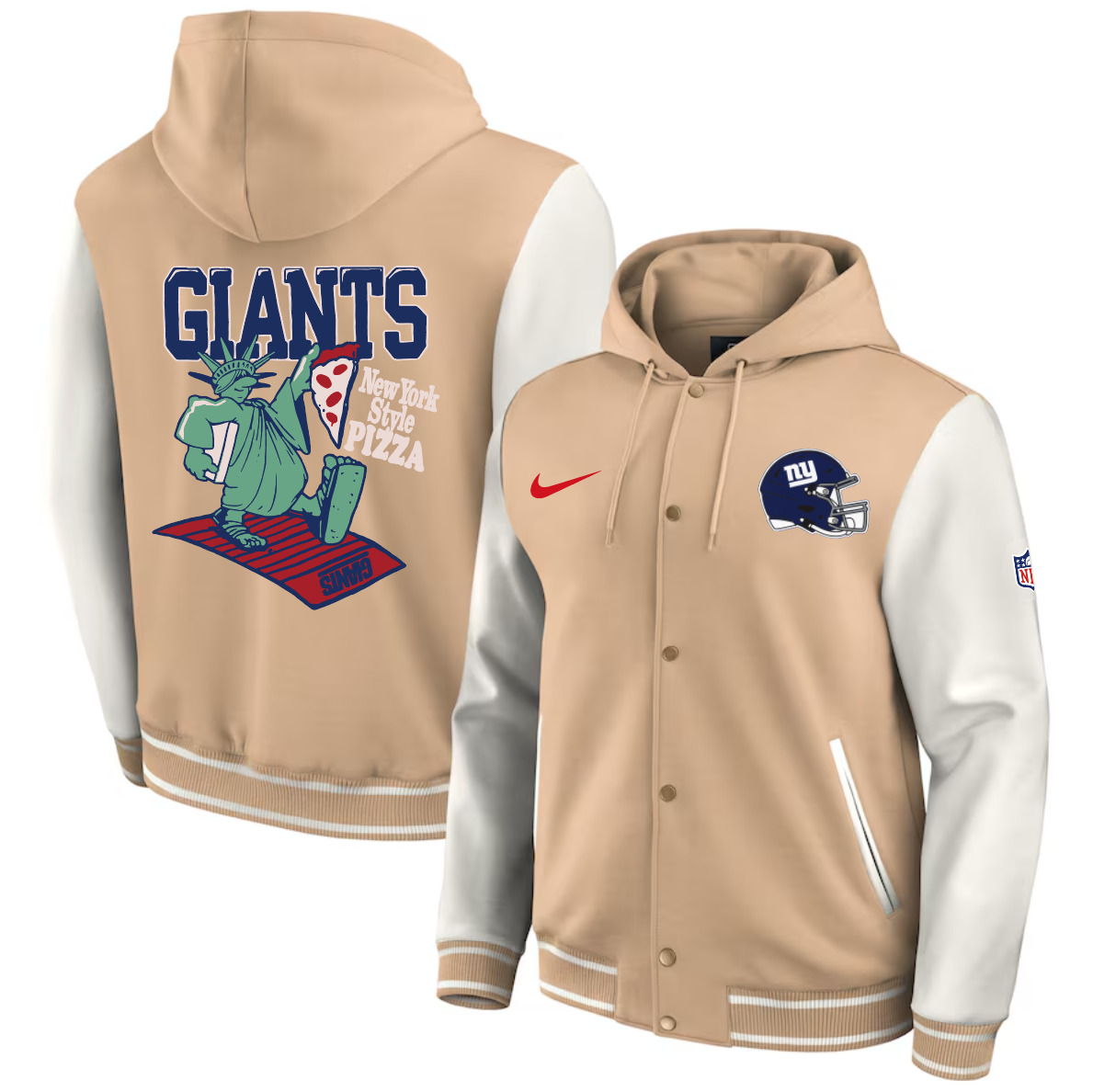 Men 2025 NFL New York Giants jacket syle 1